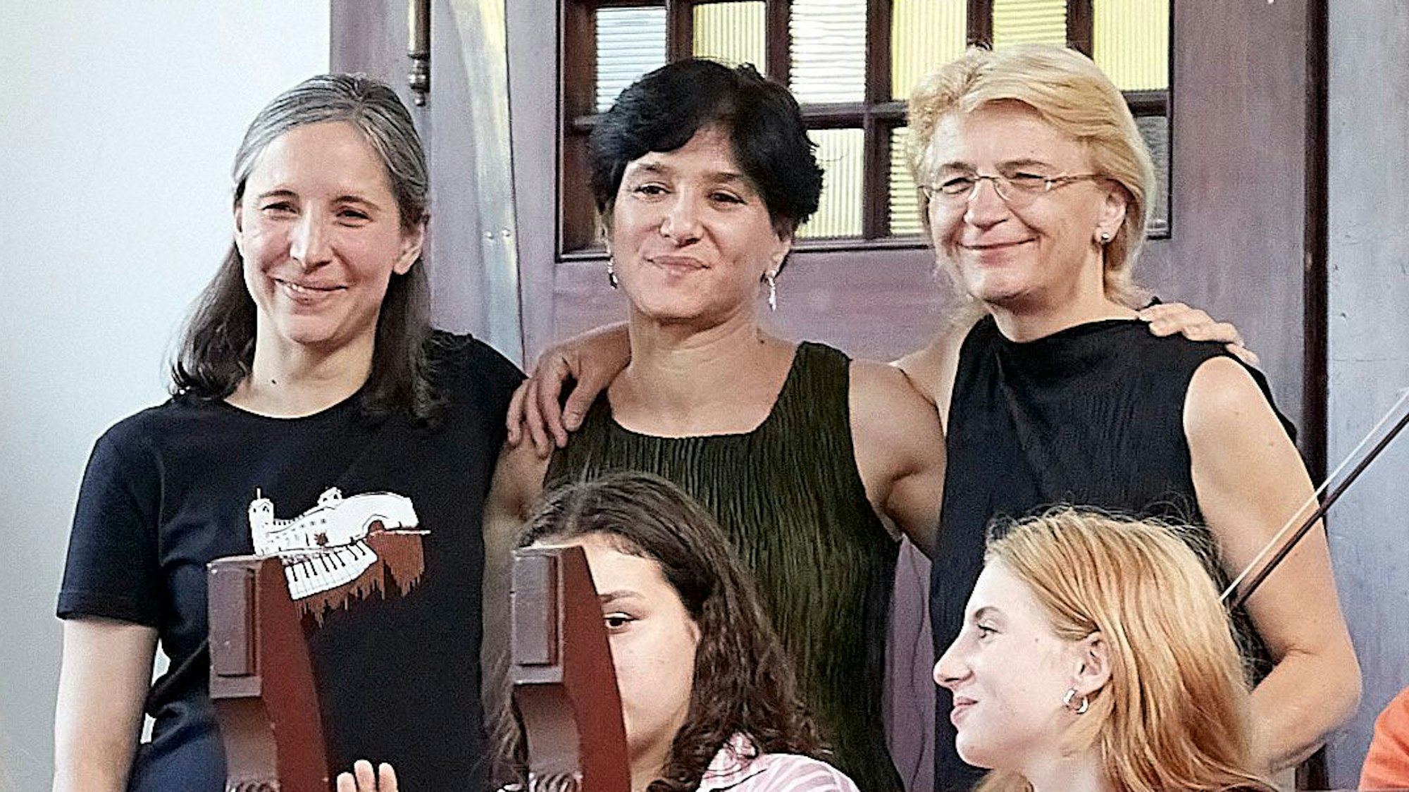 Die drei Organisatorinnen.