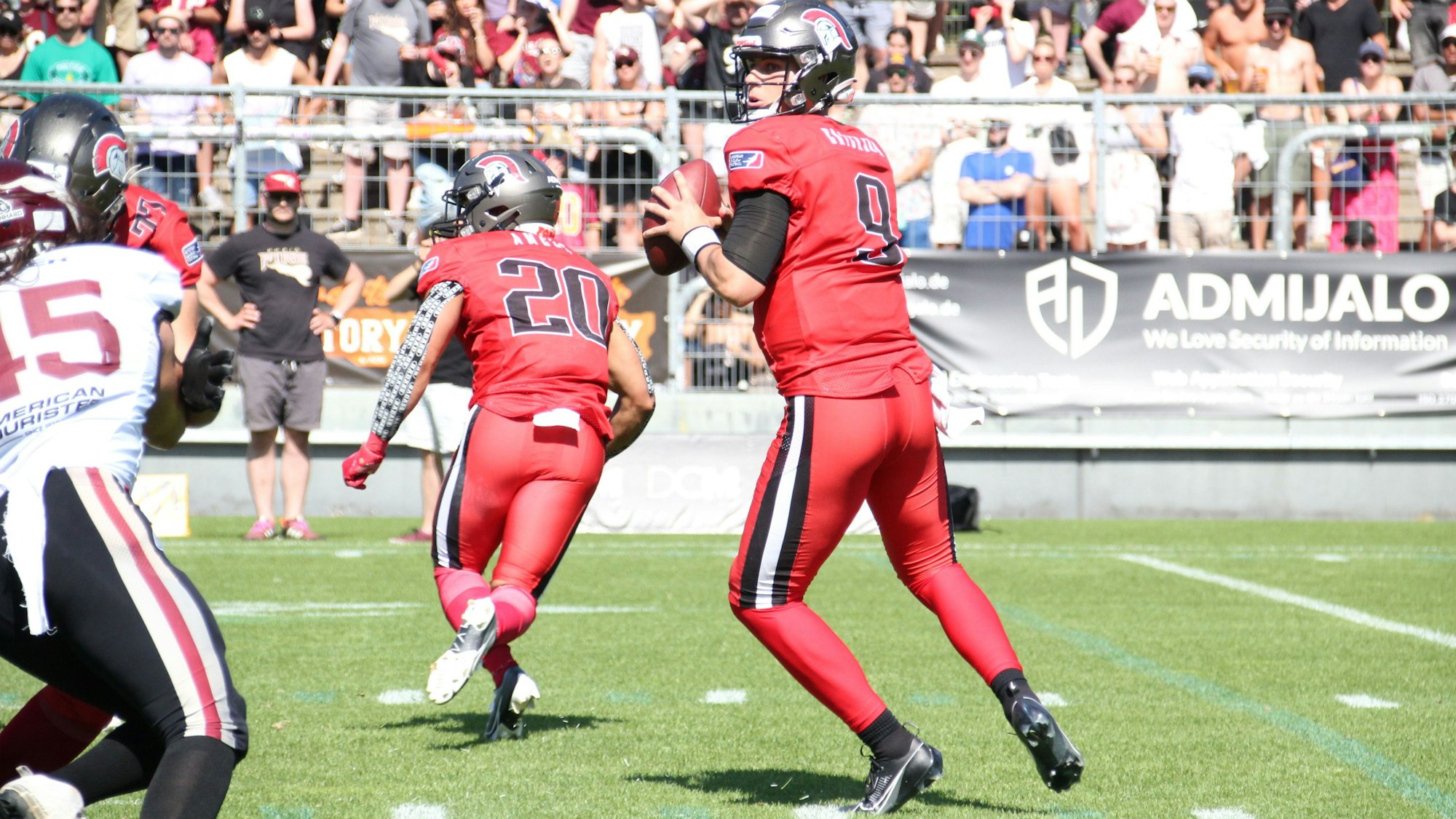 Quarterback Judd Erickson von den Cologne Centurions