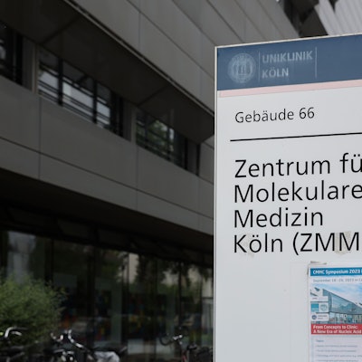 Im Gebäudes des Zentrum für Molekulare Medizin (ZMMK) ist Wasser in ein Labor gedrungen.