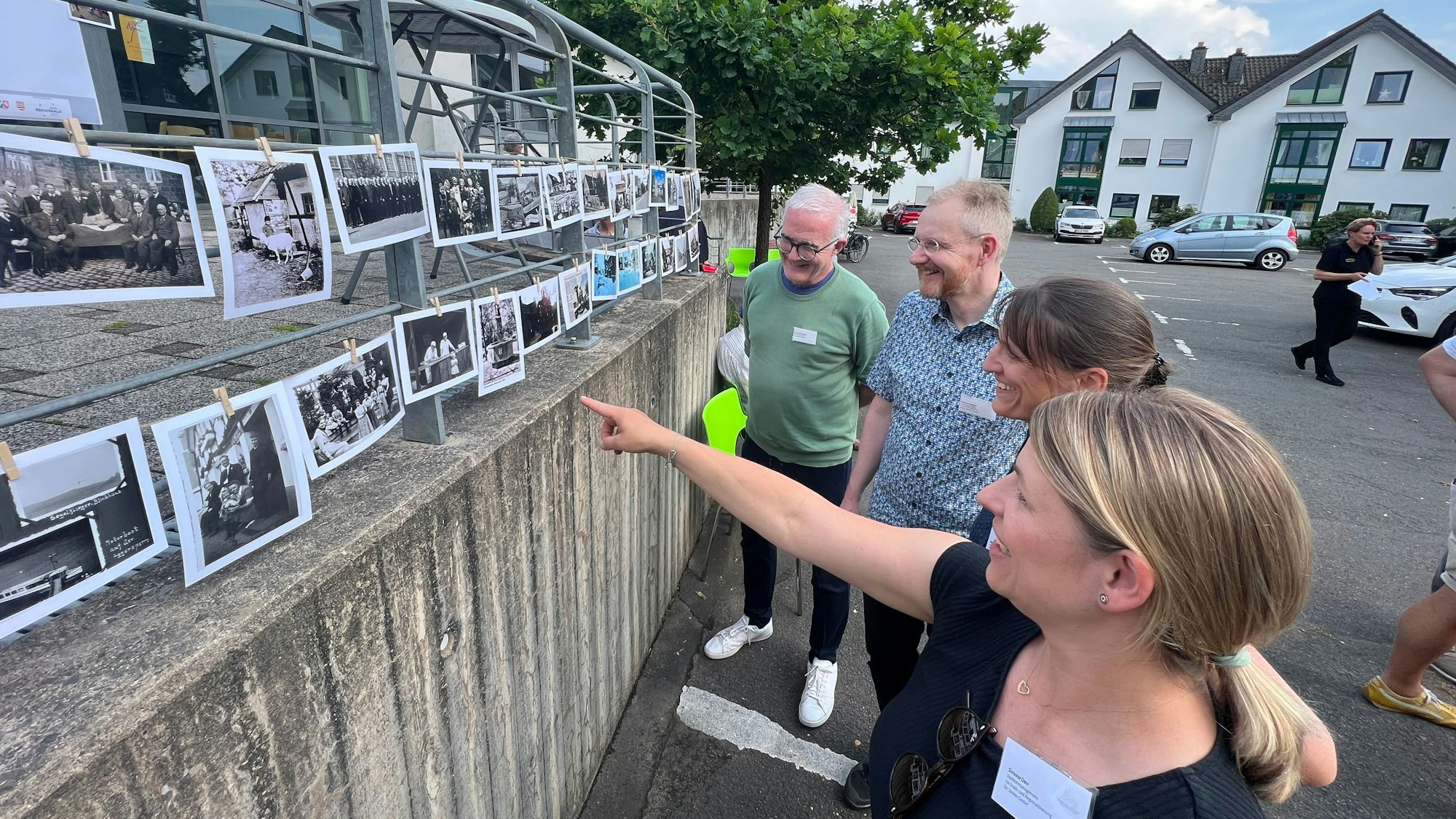 Bild von der Bürgerbeteiligung in der Altstadt von Bergneustadt.