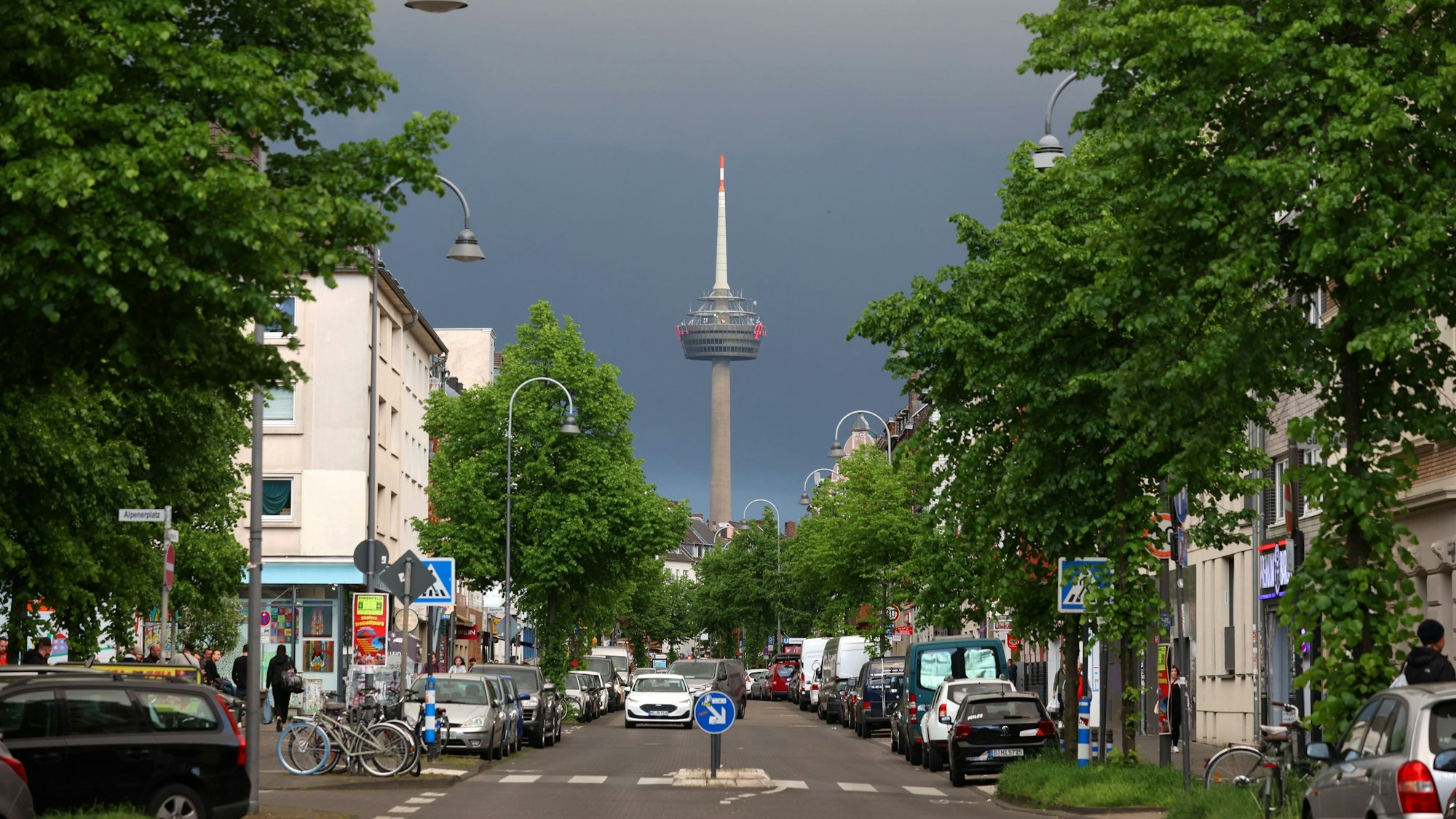Blick auf den Kölner Fernsehturm