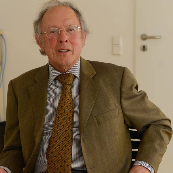 Hans Bösch im Redaktionsgespräch 2013.