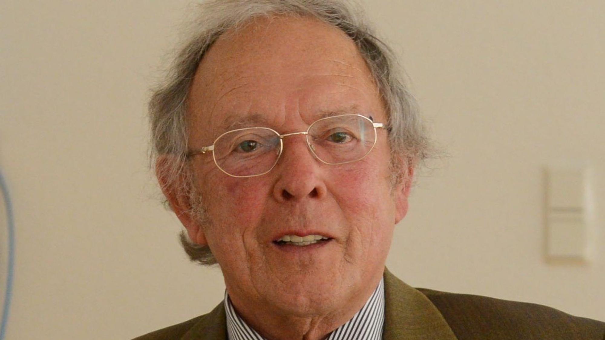 Hans Bösch im Redaktionsgespräch 2013.
