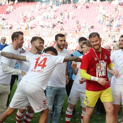 Timo Horn verabschiedete sich mit dem Heimspiel gegen die Bayern am 27. Mai vom FC und seinen Fans.