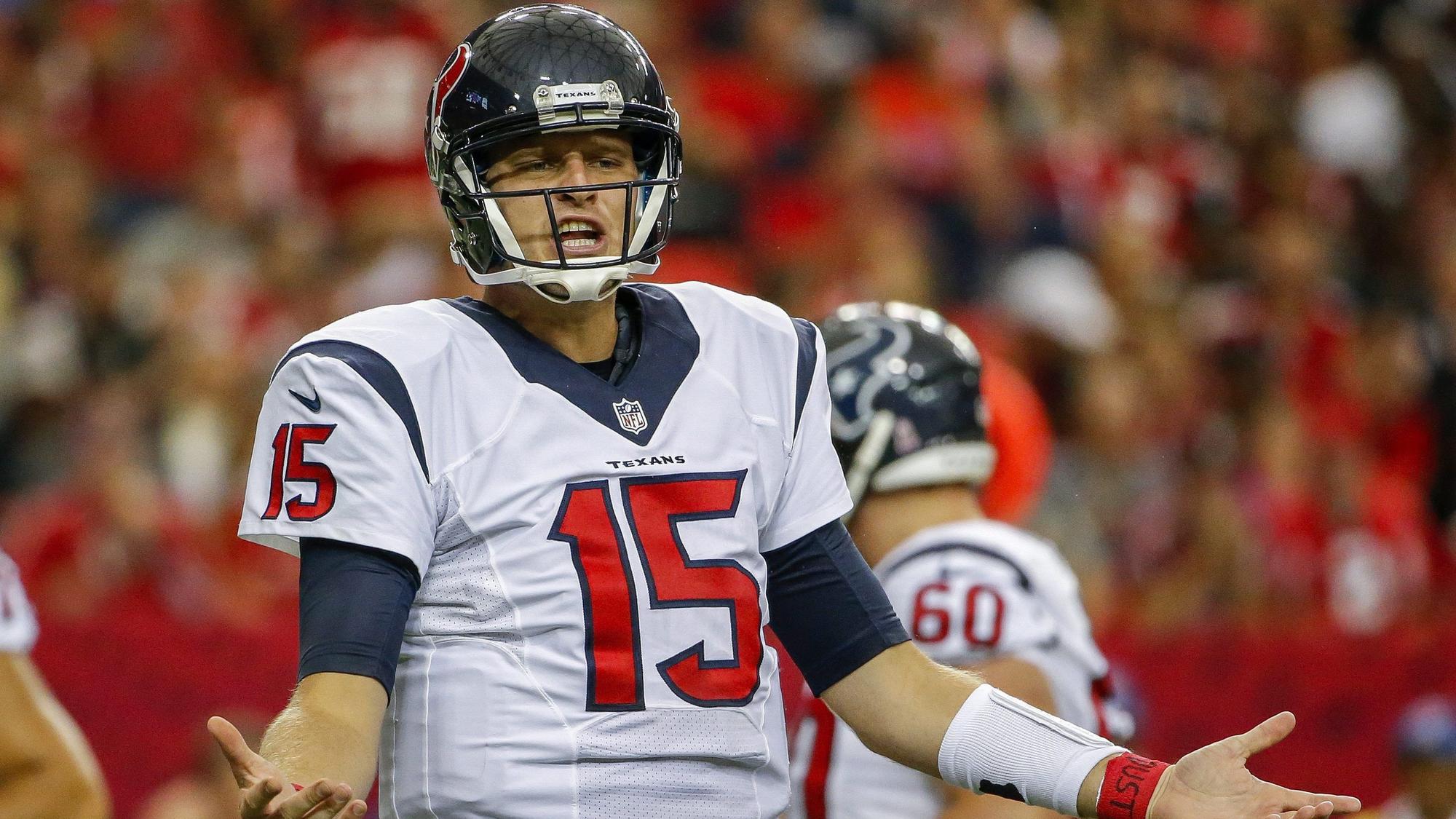 Ryan Mallett bei einem Spiel der NFL