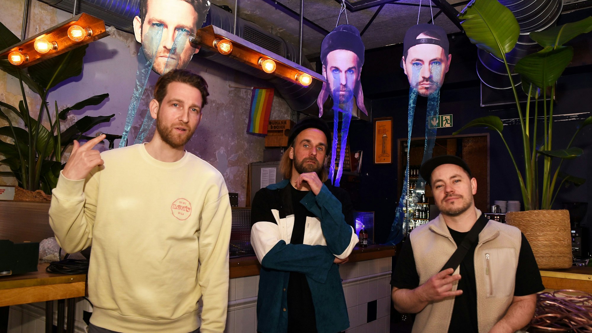 Moritz Rech, Jonas Schubert und Raffael Kühle von Ok Kid. (Archivbild)