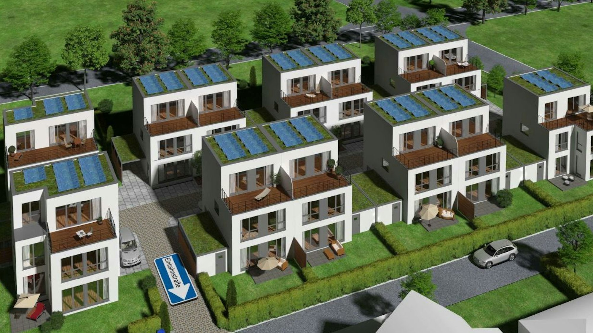 Visualisierung der neuen Pläne für Donrath