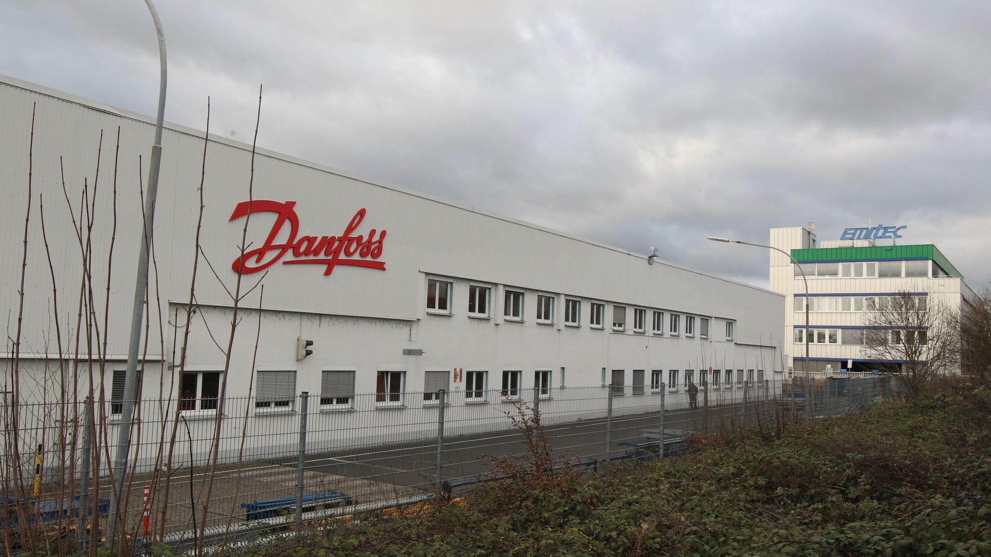 Die Firma Danfoss auf dem Gelände der Firma Walterscheid in Lohmar