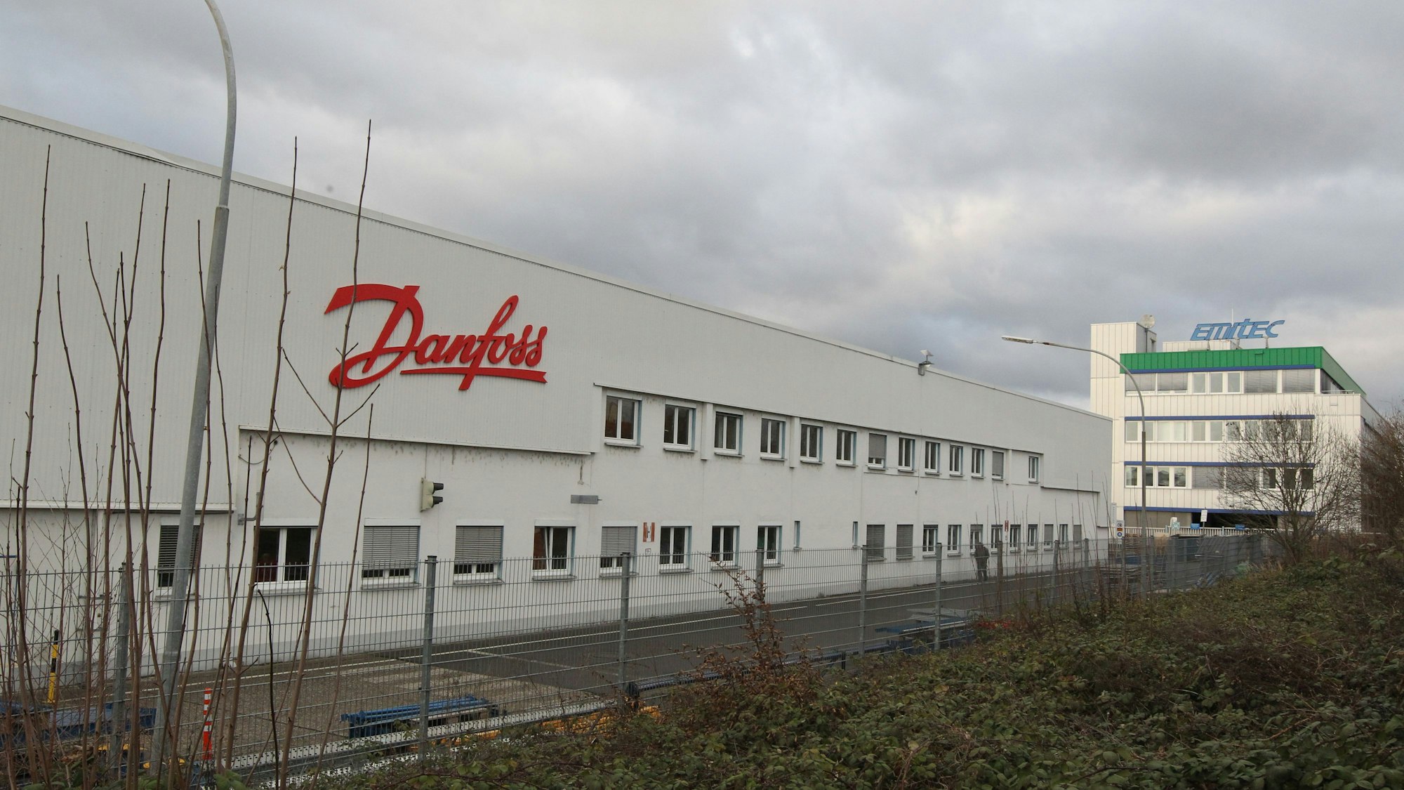 Die Firma Danfoss auf dem Gelände der Firma Walterscheid in Lohmar