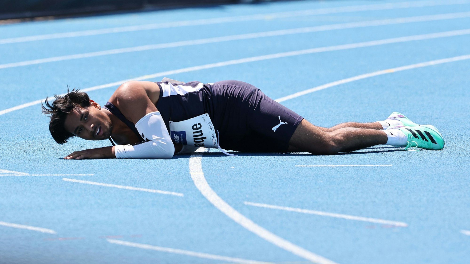 Kölner Sprinter Luban Haque