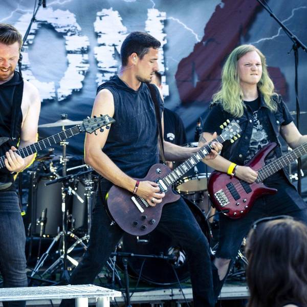 Die Band SonZ beim "Backyard Bash" im Jahr 2022.
