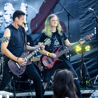 Die Band SonZ beim "Backyard Bash" im Jahr 2022.