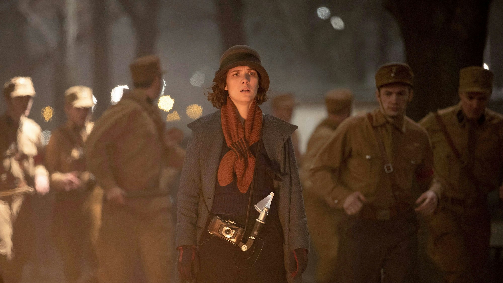 Charlotte Ritter (Liv Lisa Fries) in einer Szene der neuen Folgen von „Babylon Berlin“ (undatierte Filmszene).