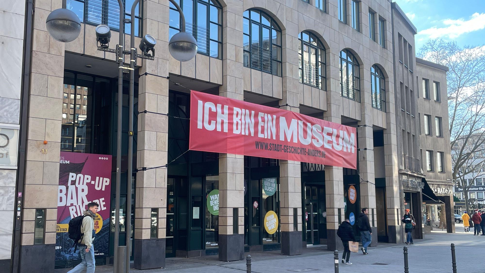 Neue Heimat: Seit März 2024 stellt das Kölnische Stadtmuseum im neuen Gebäude auf der Minoritenstraße aus.
