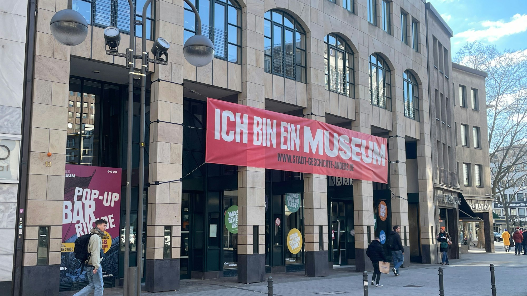 Neue Heimat: Seit März 2024 stellt das Kölnische Stadtmuseum im neuen Gebäude auf der Minoritenstraße aus.