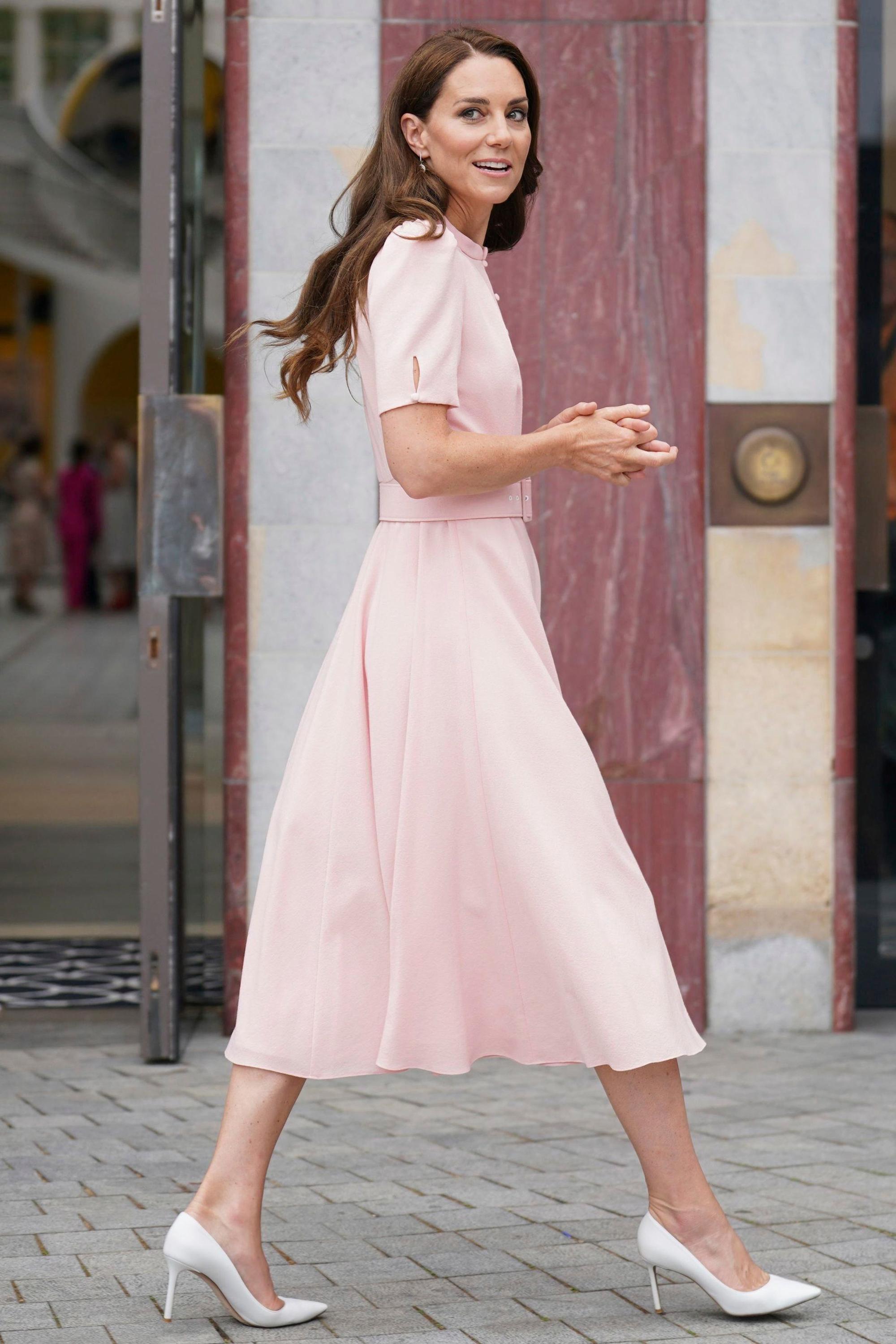 Prinzessin Kate im angesagten „Barbiecore“-Look.