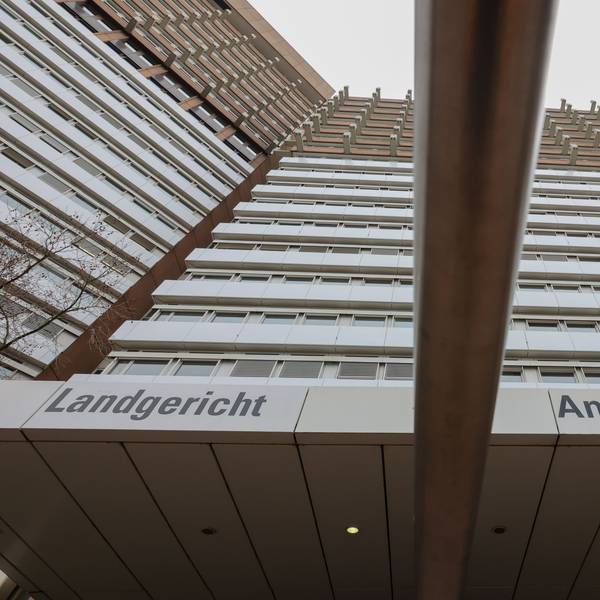 Das Kölner Justizzentrum mit Amts- und Landgericht.