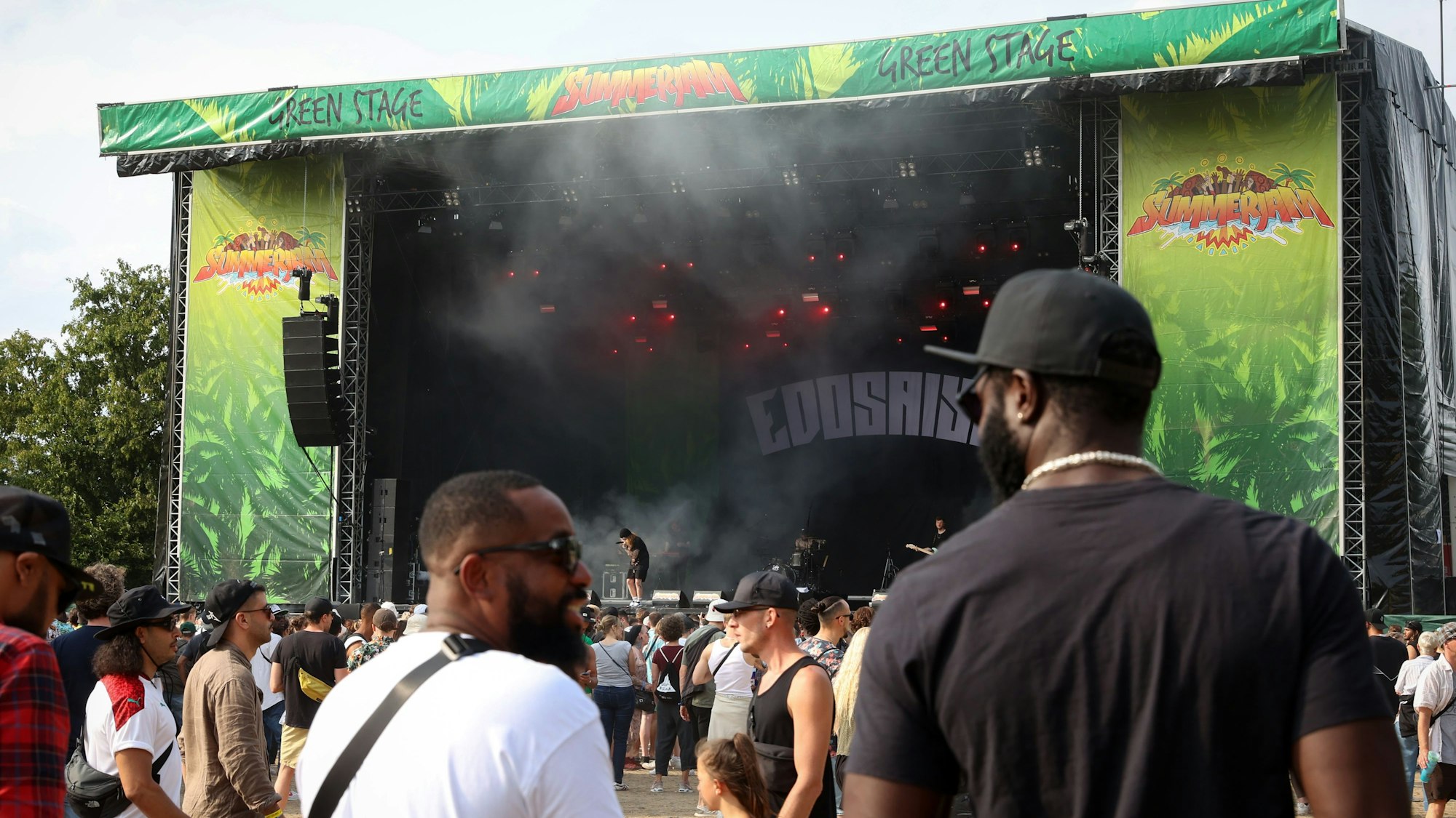 Bühne beim Summerjam-Festival