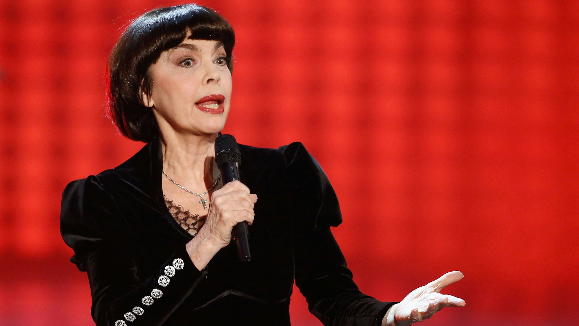 Mireille Mathieu im November 2023.
