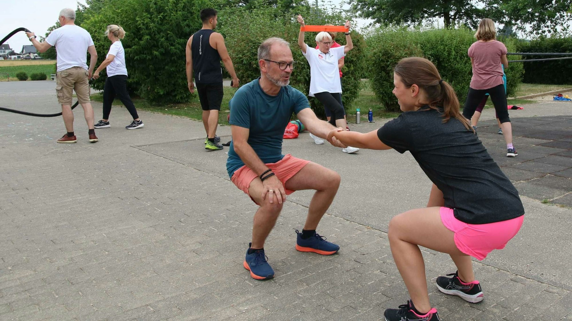 Andrea Milz bei Sportout TuS Oberpleis