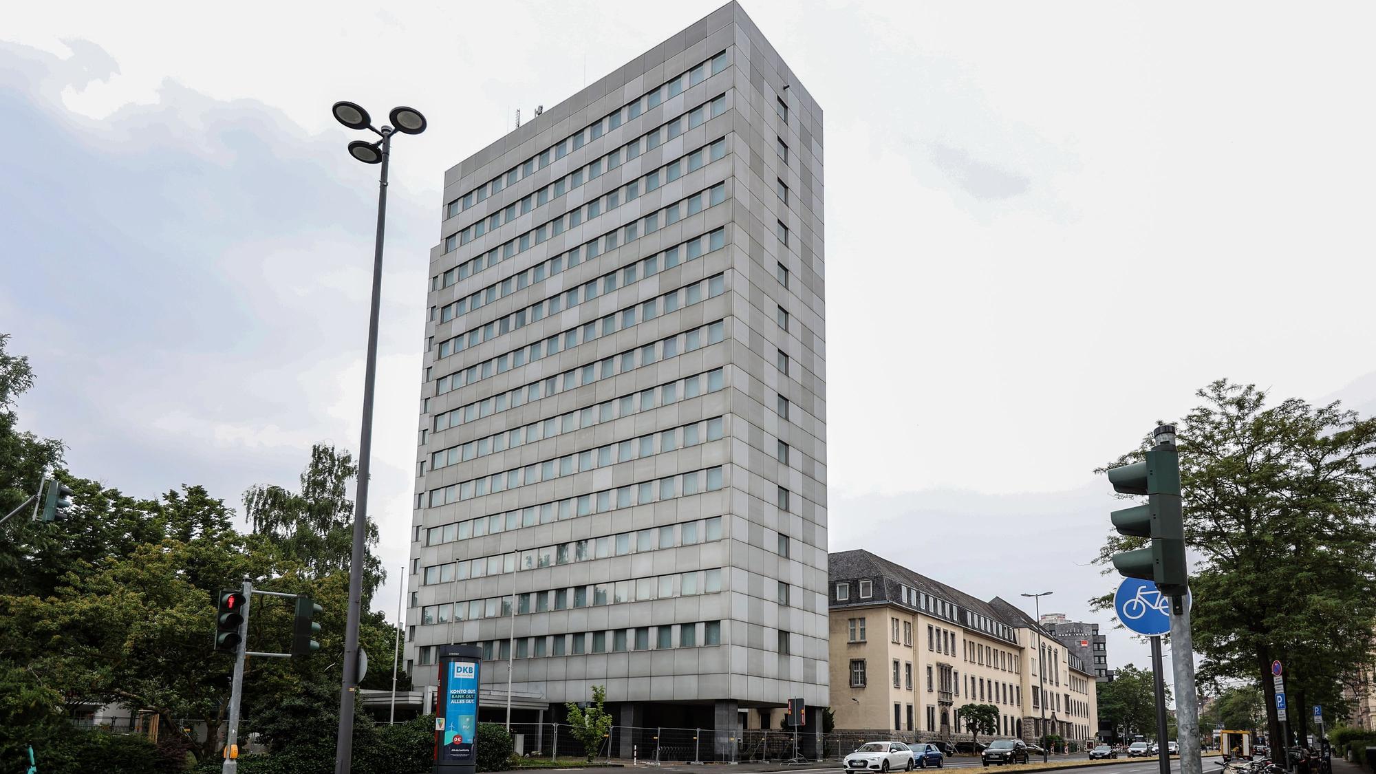 Der Blick auf die frühere Oberfinanzdirektion samt Generalzollinspektion.