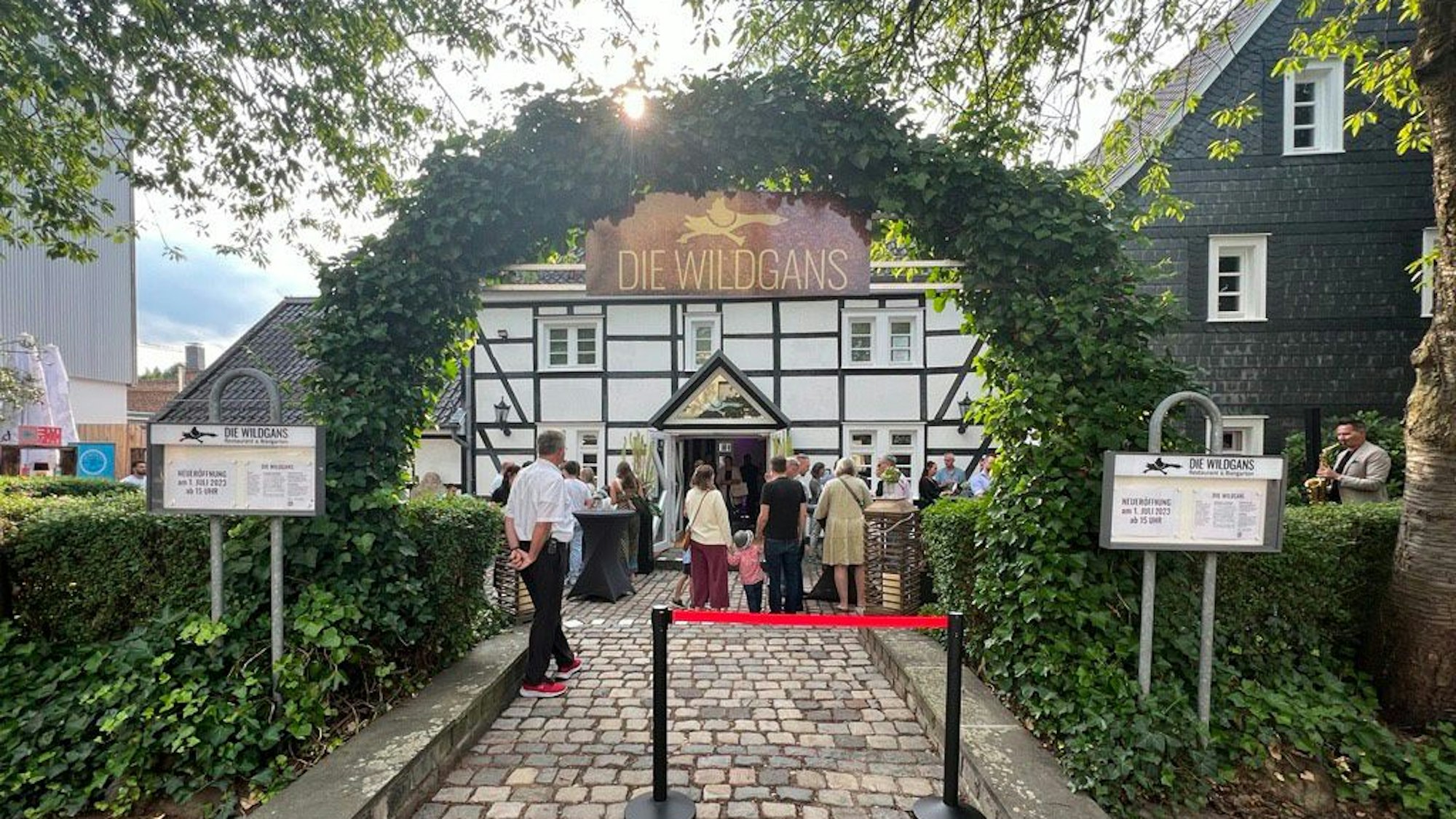 Das neue Restaurant „Wildgans“ in Leichlingen.