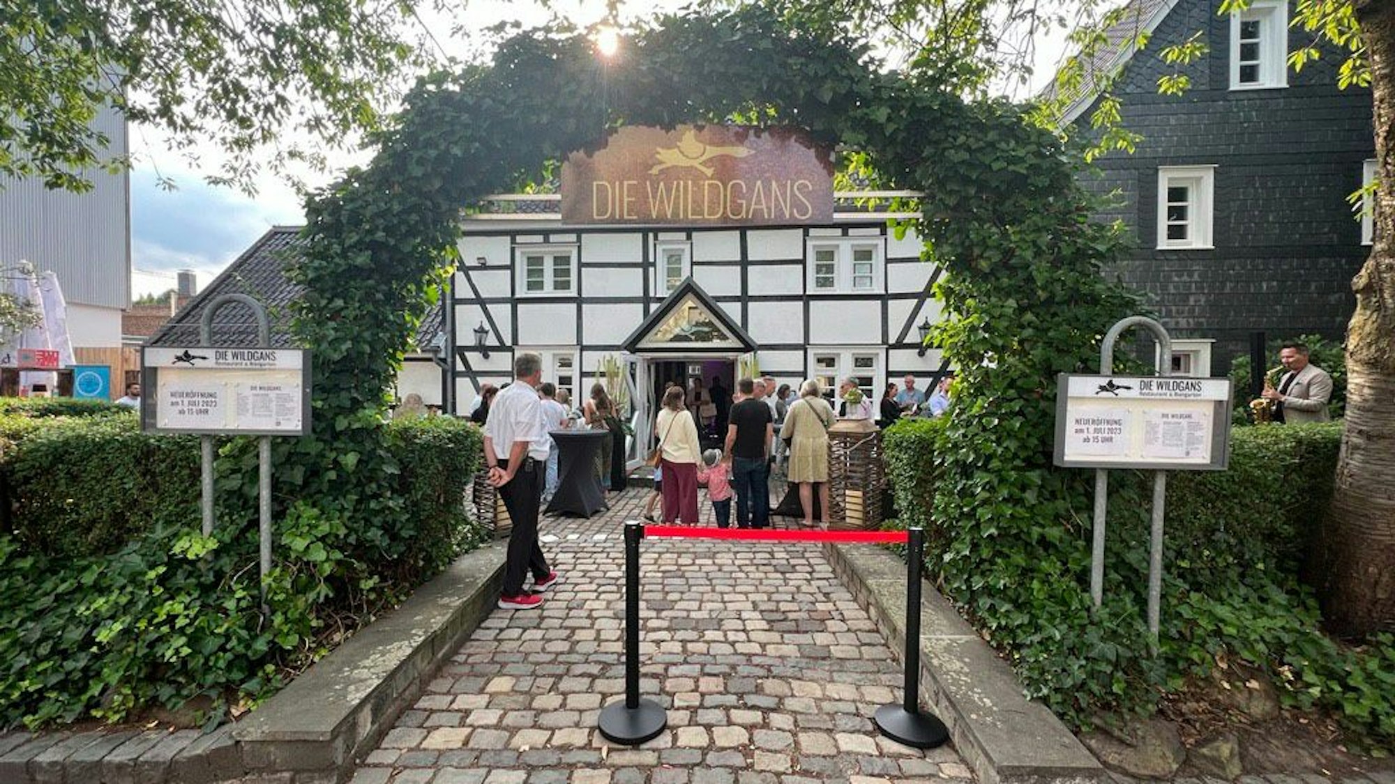 Auch „Die Wildgans“ ist bei den Leichlinger Genusswochen dabei.