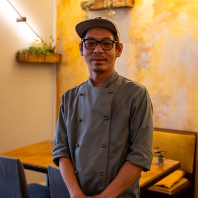 Hoa Hiep Lam, Inhaber und Küchenchef im Bep No.2 auf der Richard-Wagner-Straße in Köln