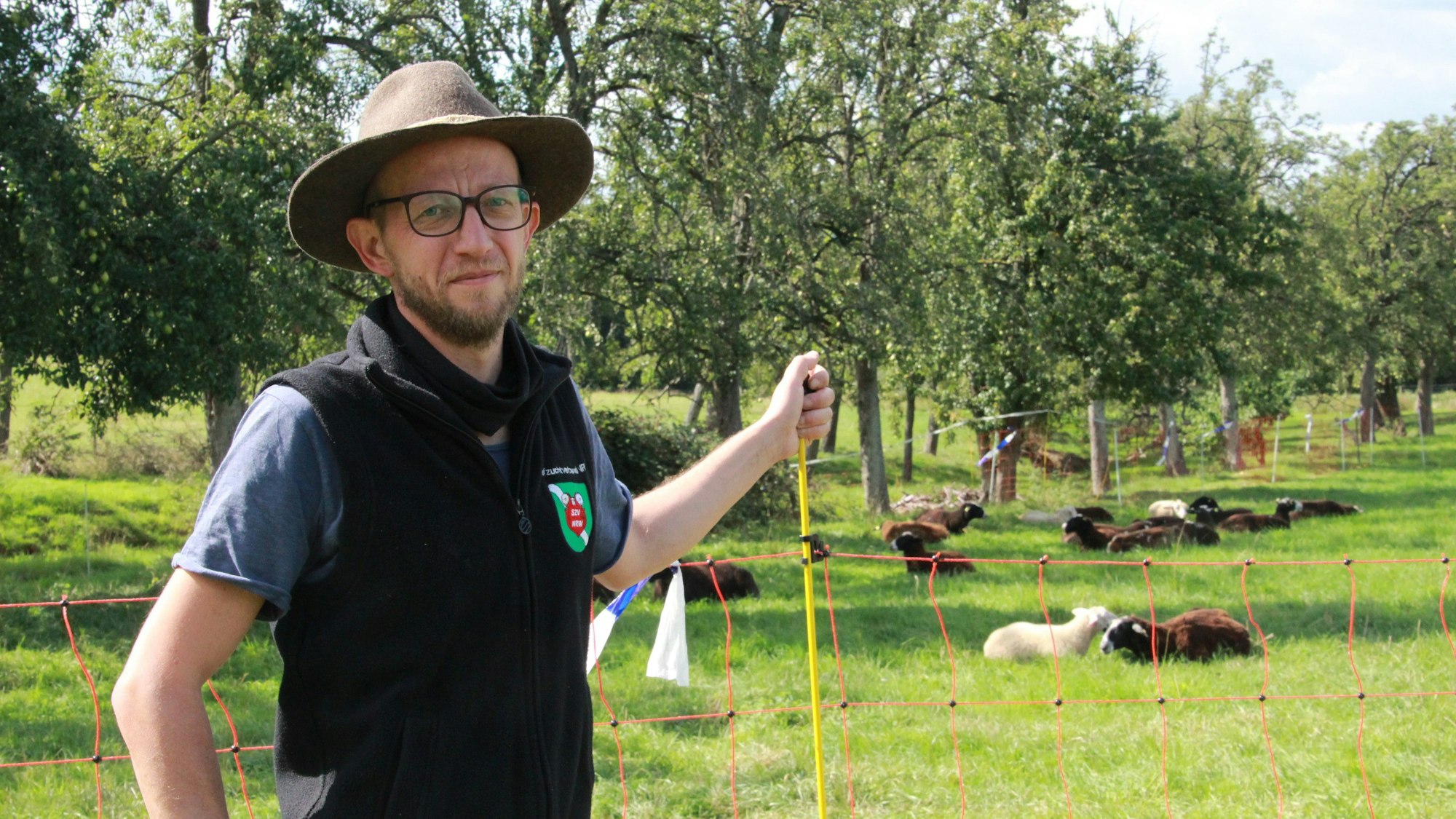 Tag der offenen Weide, organisiert von Schäfer Simon Darscheid aus Hennef-Söven
