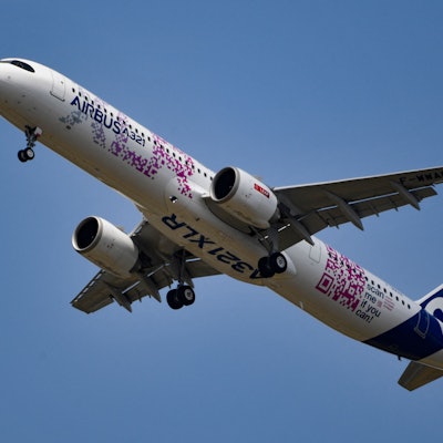 Ein Airbus des Typs A321. Mit einer ähnlichen Maschine flog auch Phil Stringer – als einzige Passagier. (Symbolbild)