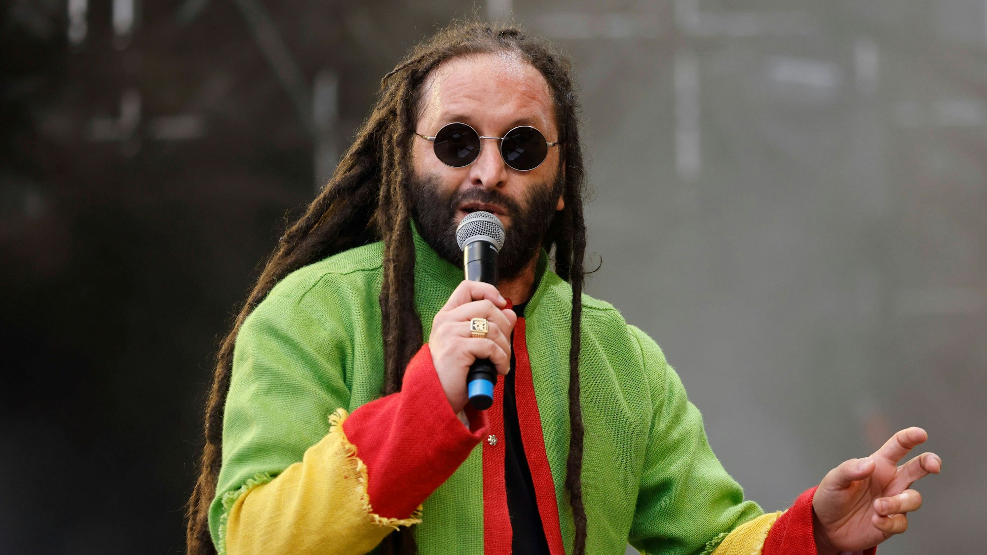 Reggae-Musiker Alborosie beim Summerjam Festival 2023 am Fühlinger See. Copyright: xChristophxHardtx