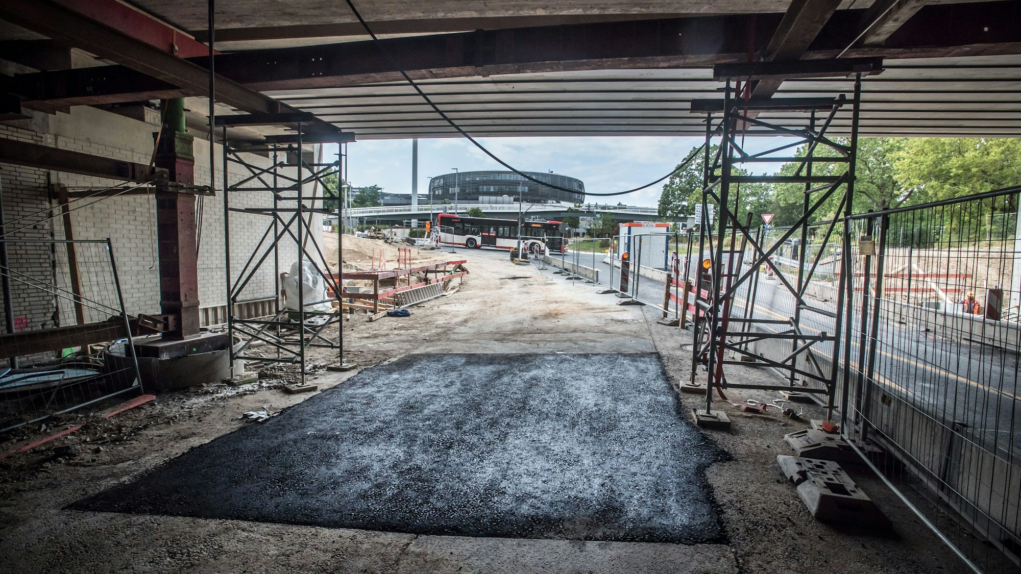 Bahnunterführung Rathenaustraße. Foto: Ralf Krieger