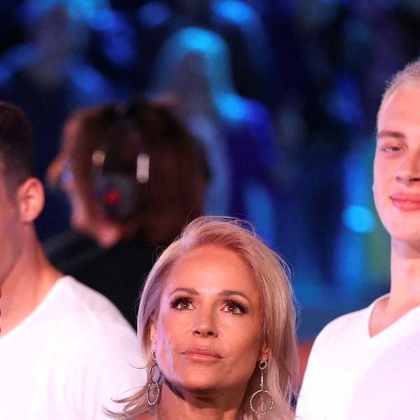 Eric Philippi und Michelle beim „Schlagerbooom Open Air – Die Stadionshow in Österreich“.
