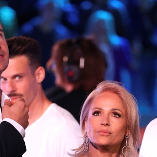 Eric Philippi und Michelle beim „Schlagerbooom Open Air – Die Stadionshow in Österreich“.