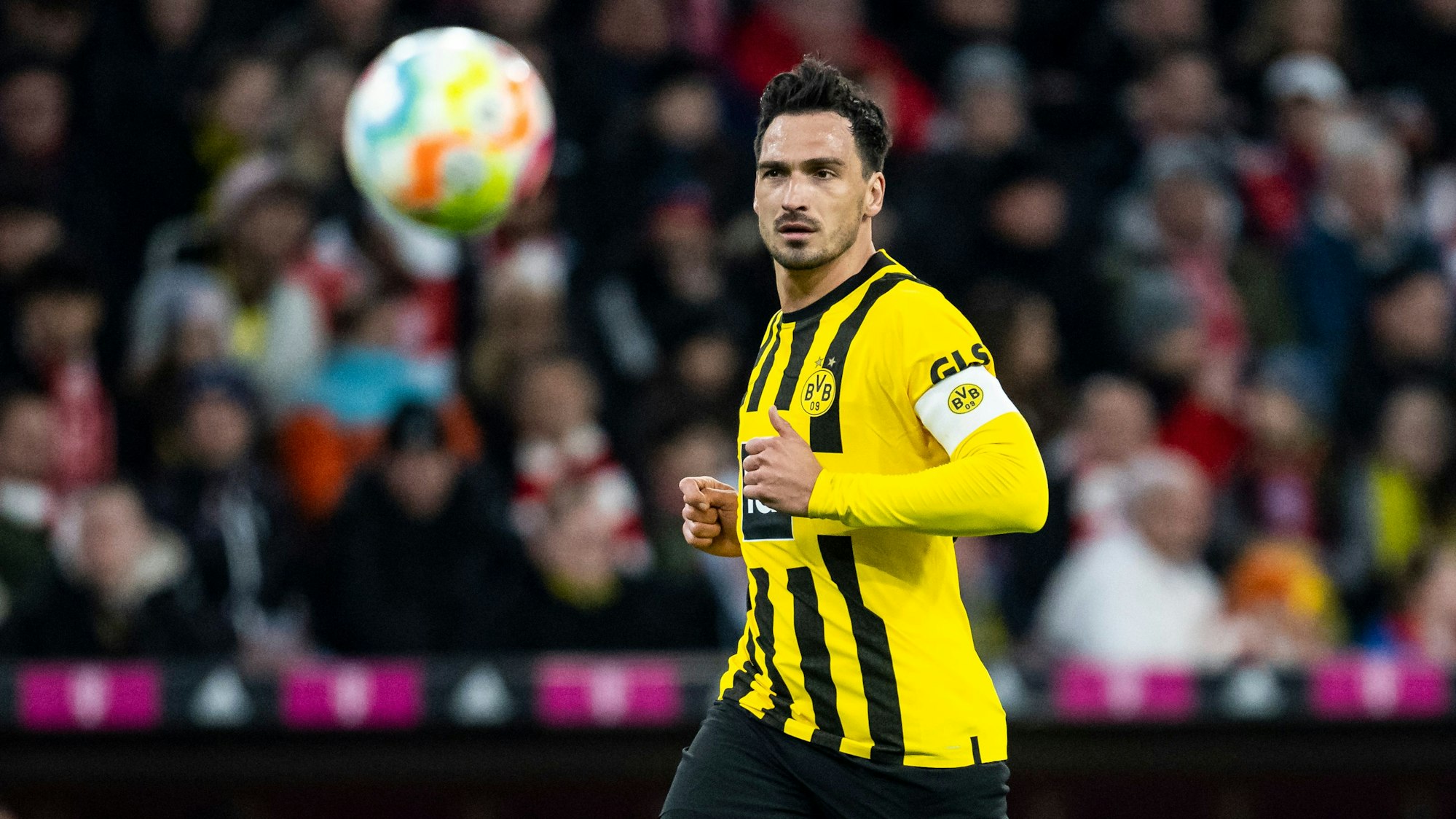 Dortmunds Mats Hummels in Aktion.