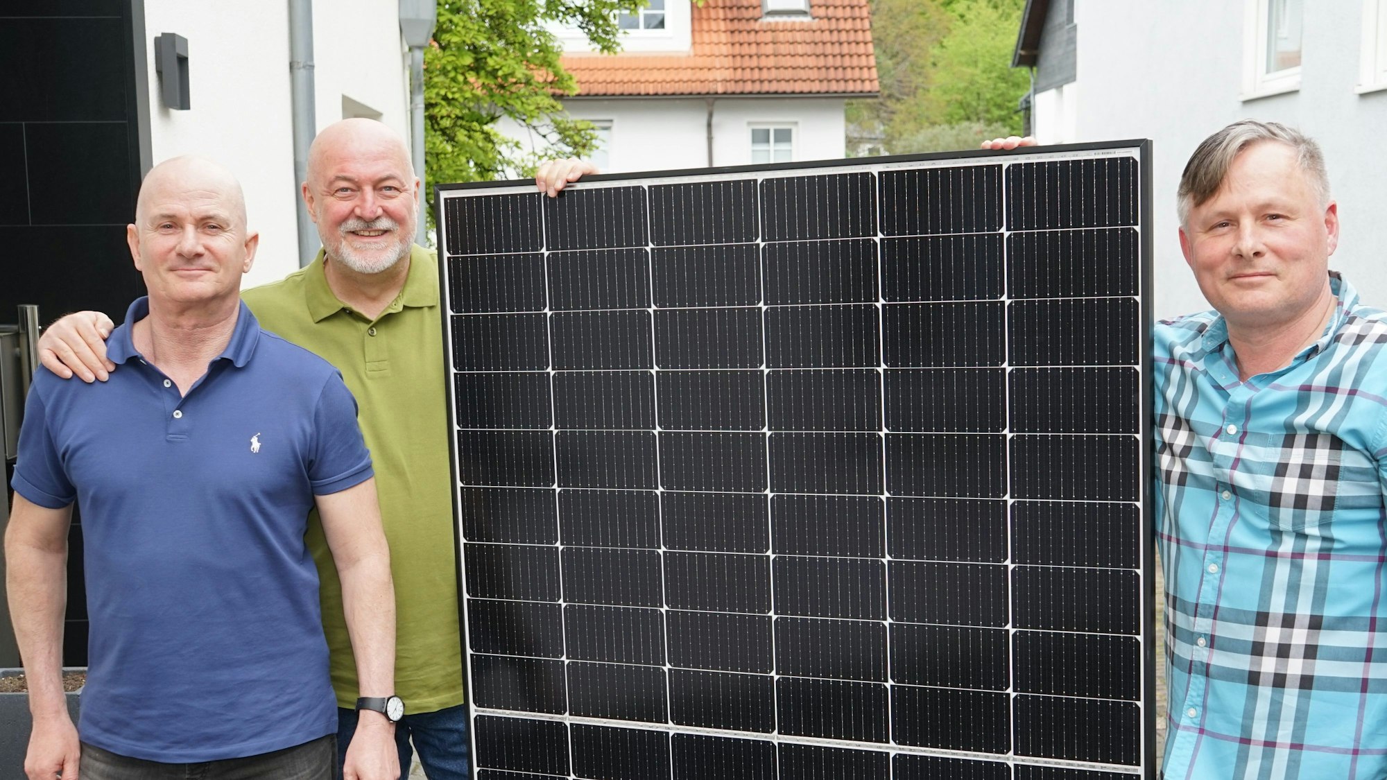 Mick Schüller, Wolfgang Leistner und Mark Dujardin.