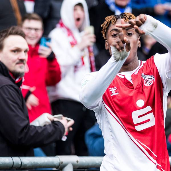 DFB Pokal der Junioren Halbfinale, 1. FC Koeln U19 - Hertha BSC Berlin U19 Jubel zum 1:0 durch Justin Diehl 1. FC Koeln U19, 11 DFB Pokal der Junioren Halbfinale, 1. FC Koeln U19 - Hertha BSC Berlin U19, Koeln, Franz-Kremer-Stadion Copyright: xBEAUTIFULxSPORTS/Wunderlx
