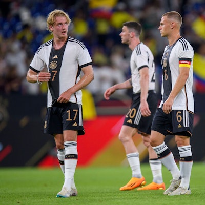 Enttäuschung bei Julian Brandt und Joshua Kimmich