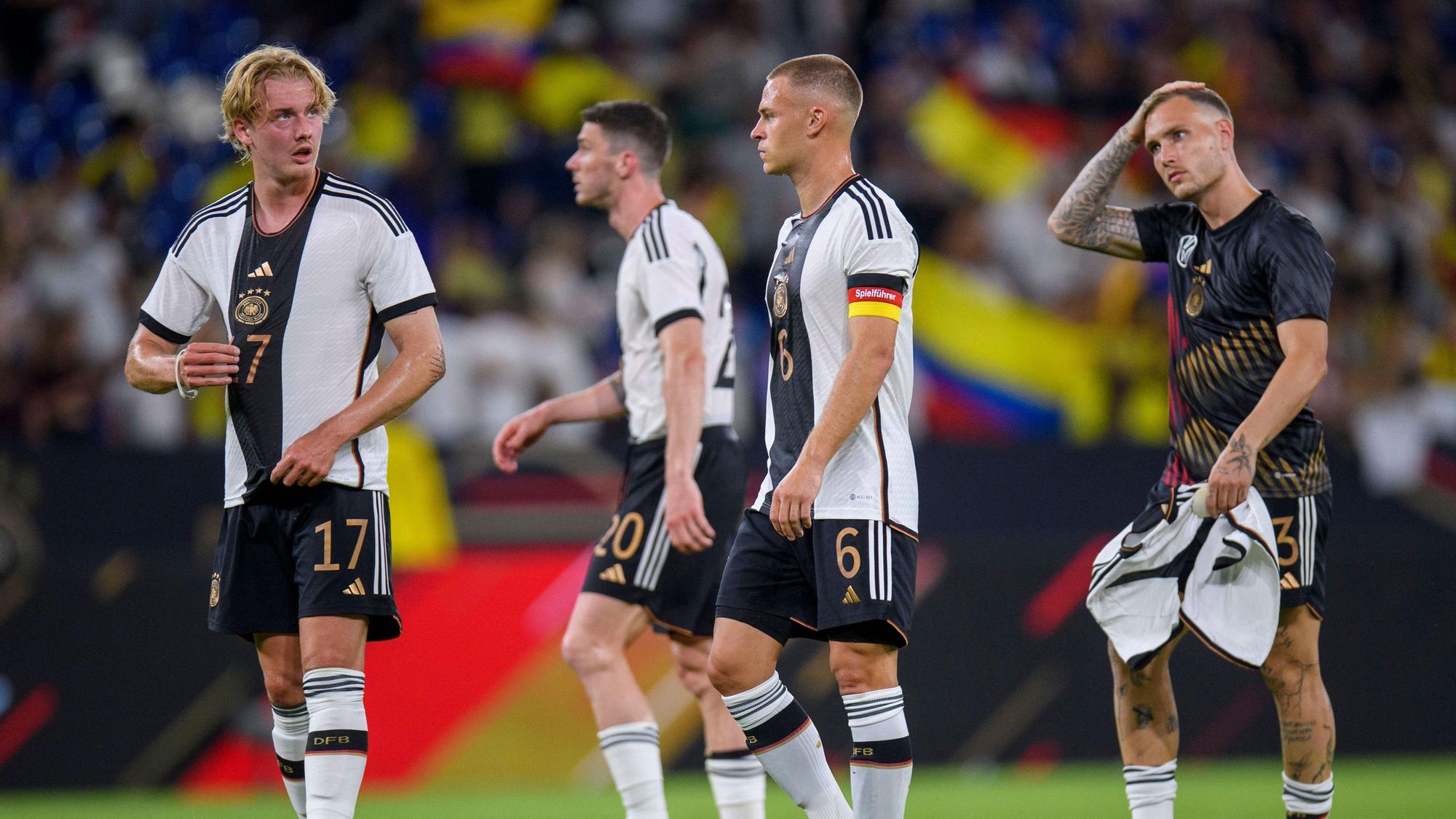 Enttäuschung bei Julian Brandt und Joshua Kimmich