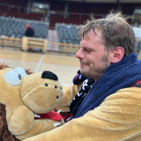 Christian Merta mit Lionel