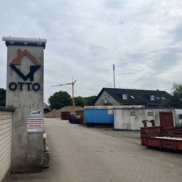 Das Baunternehmen A. Otto und Sohn GmbH in Leverkusen-Manfort.