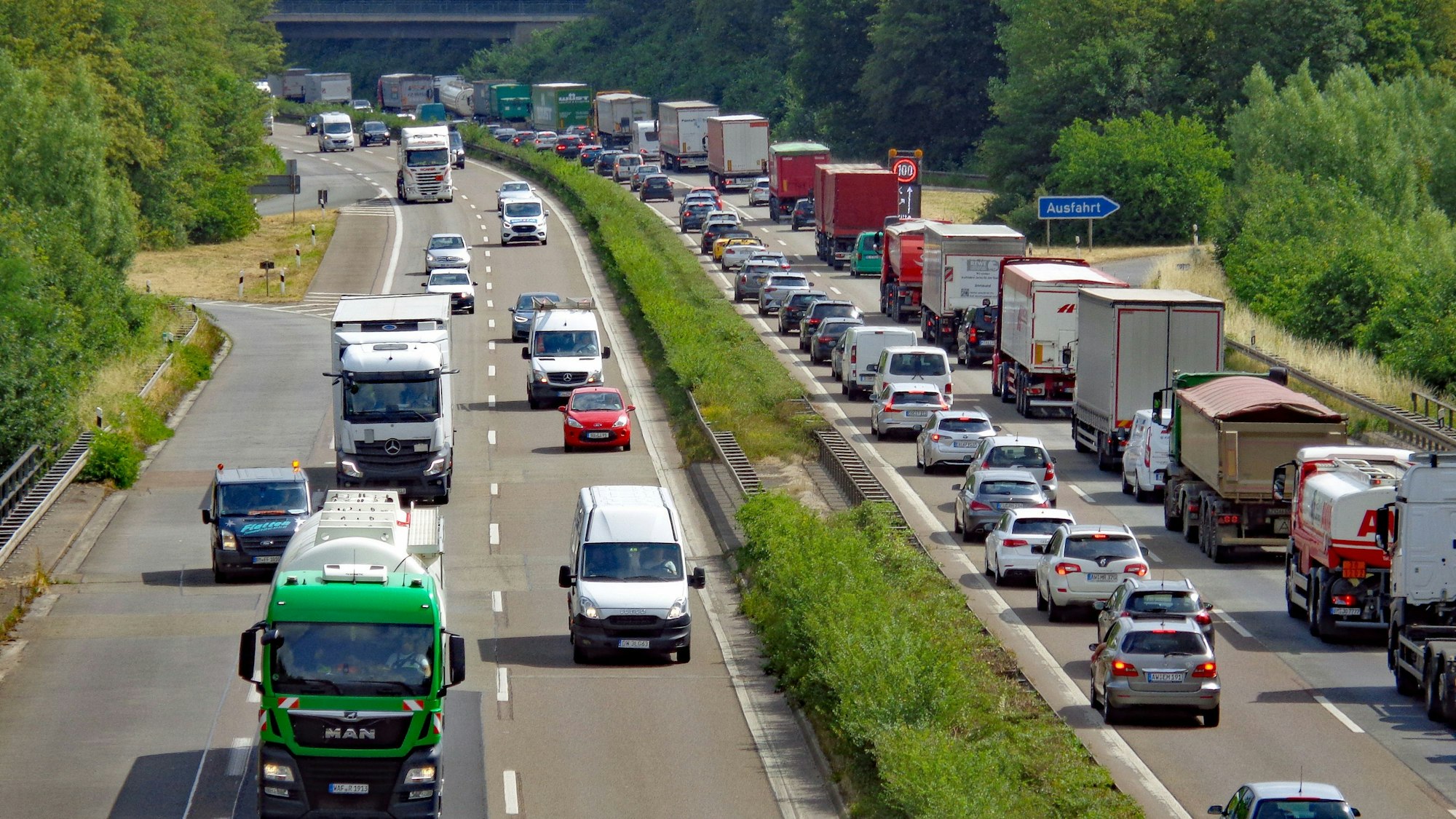 Die Bundesautobahn 1