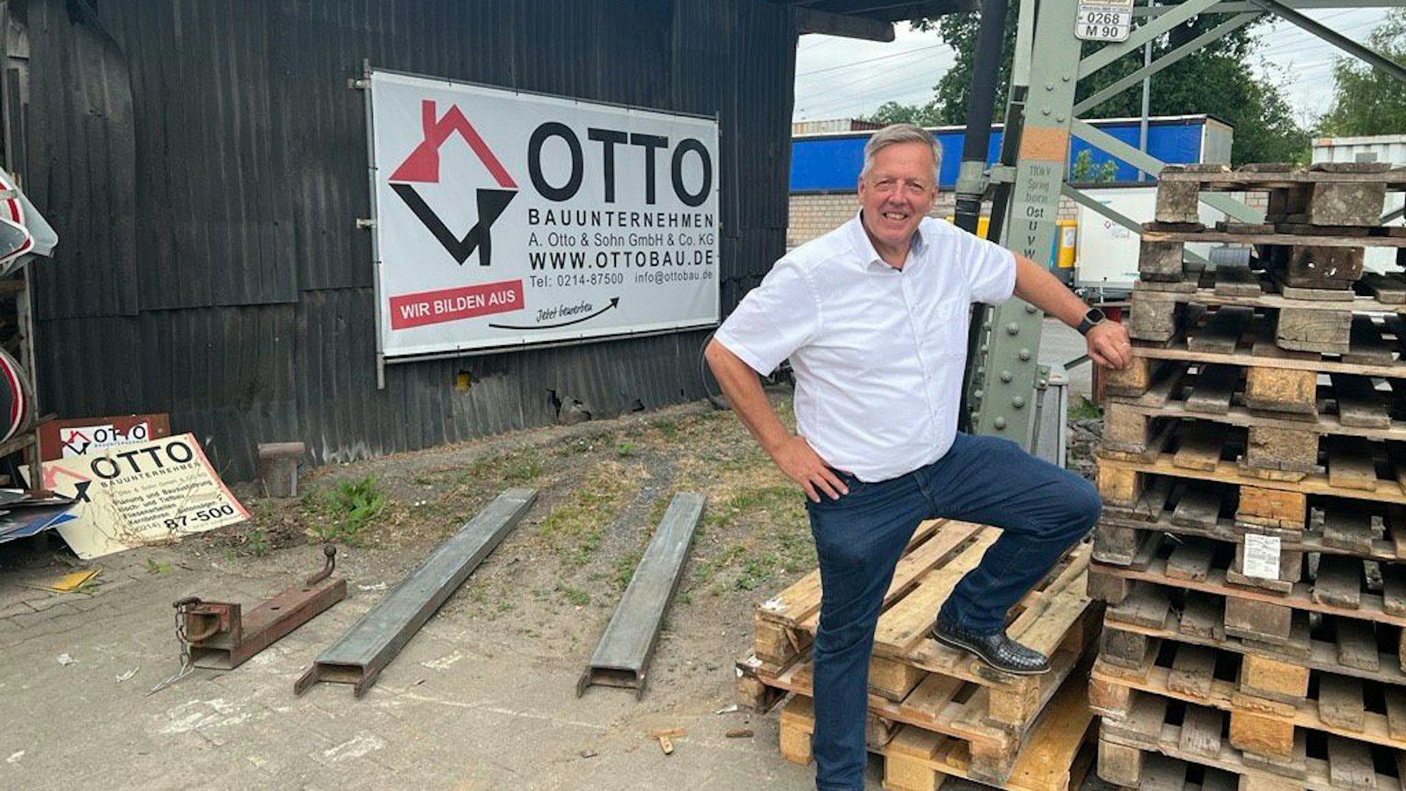 Der Vizepräsident der Handwerkskammer Köln: Rüdiger Otto.