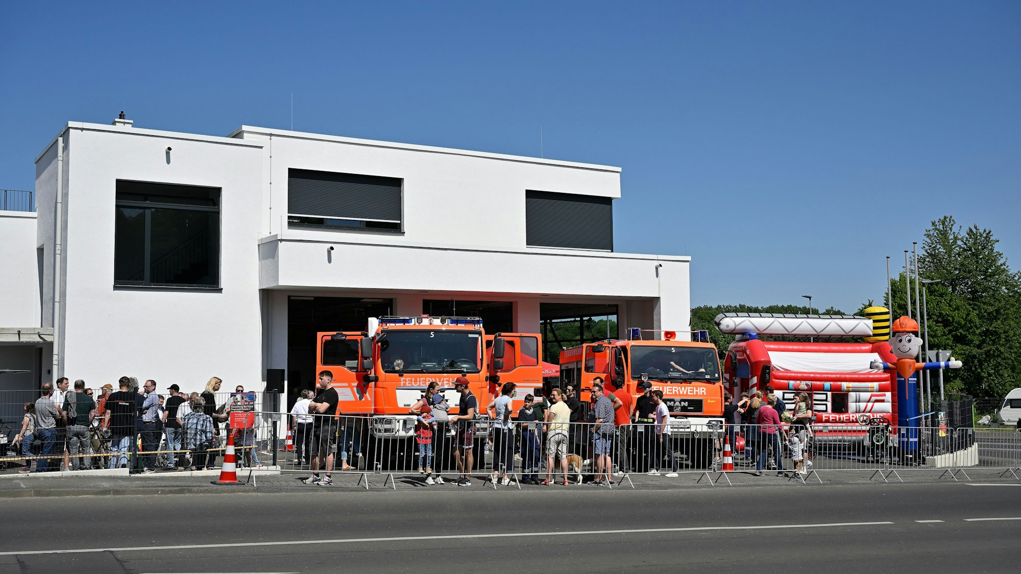 Das neue Einsatzgebäude in Schildgen.