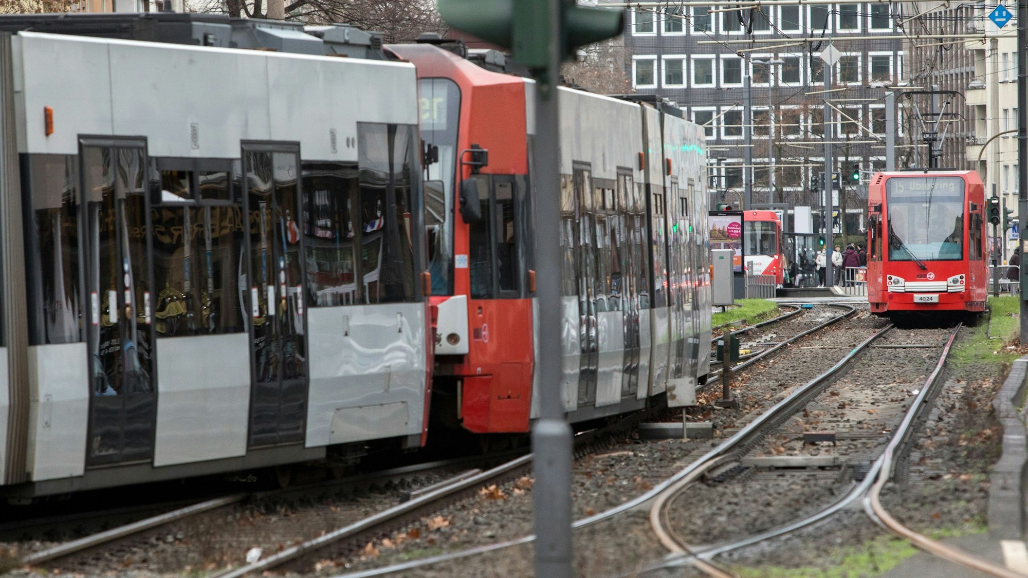 Ein Normalbetrieb ist bei der KVB bislang nicht in Sicht.