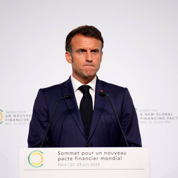 Emmanuel Macron musste den Staatsbesuch in Deutschland absagen.