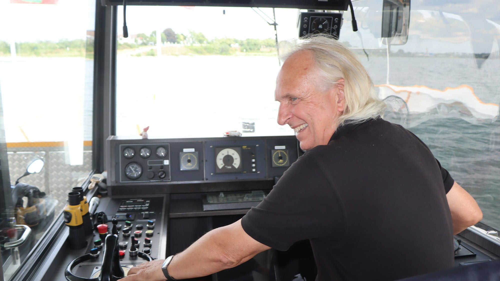 Kapitän und Steuermann Reiner Weisbarth