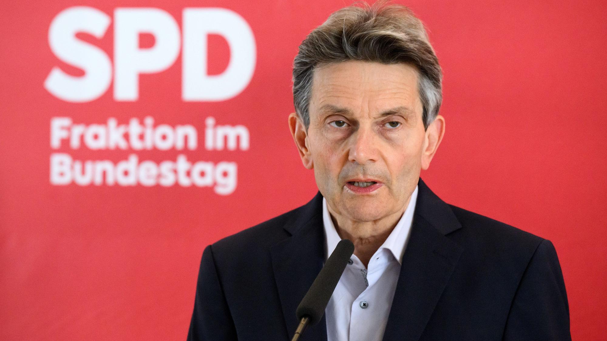 Rolf Mützenich, Vorsitzender der SPD-Bundestagsfraktion.