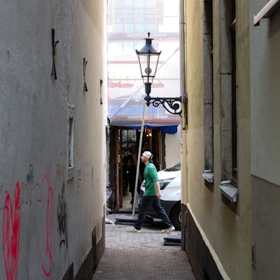 Das Bild zeigt die Tipsgasse in der Altstadt.