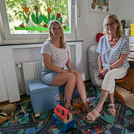 Inga Hilbk-Salverius und Monika Otte.